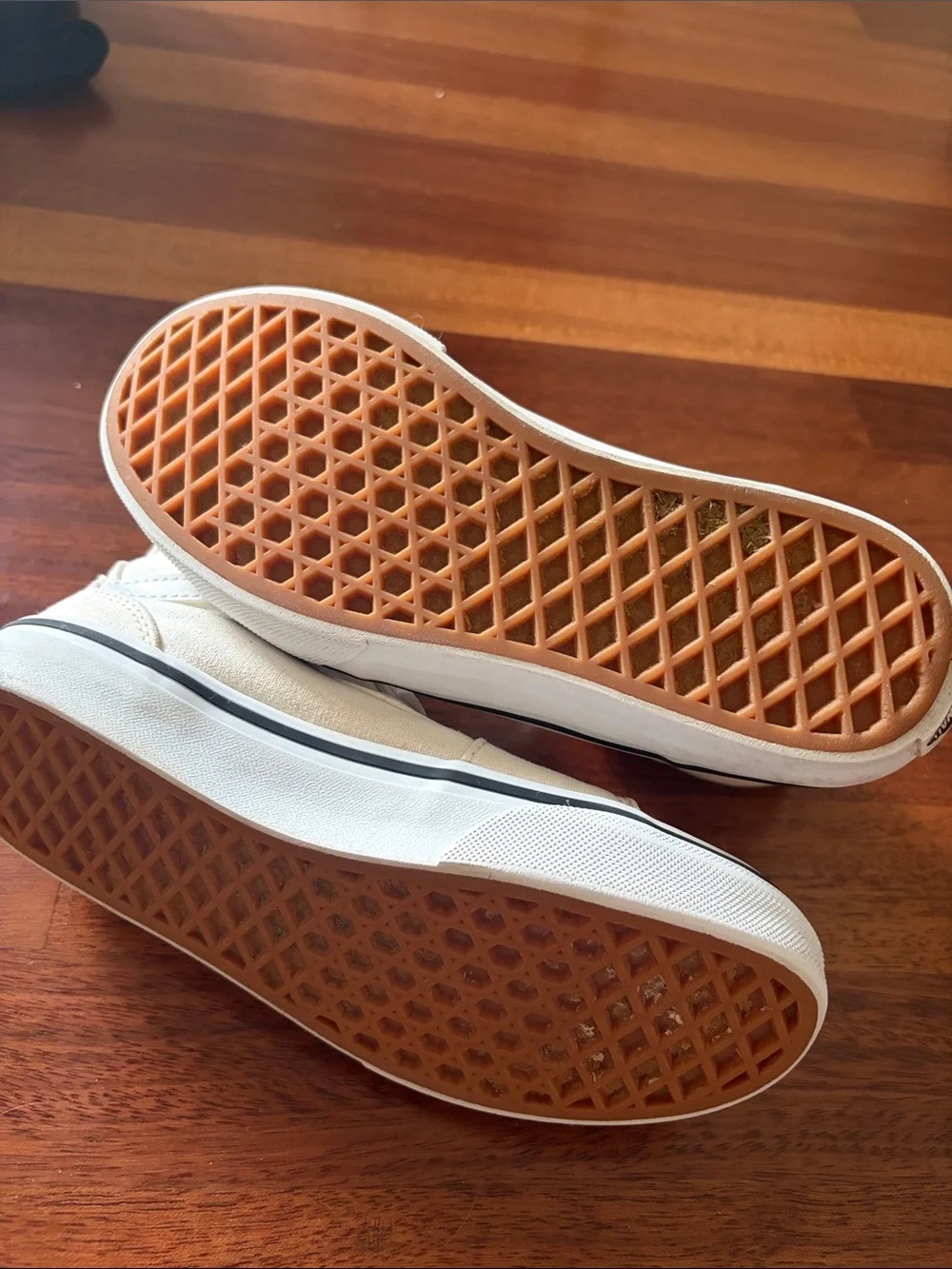 Vans White High-Top Canvas Sneakers